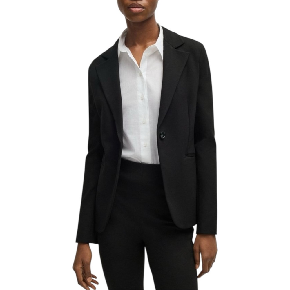 BOSS Fitted Blazer in Stretch Jersey